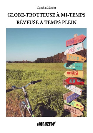 Illustration pour un livre publié : Globe-trotteuse à mi-temps, rêveuse à temps plein