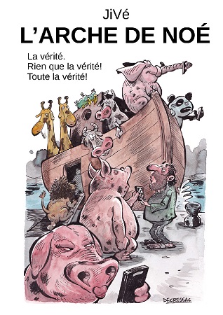 Illustration pour un livre publié : L'Arche de Noé