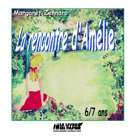 Illustration pour un livre publié : La rencontre d'Amélie
