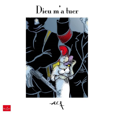 Illustration pour un livre publié : Dieu m'a tuer