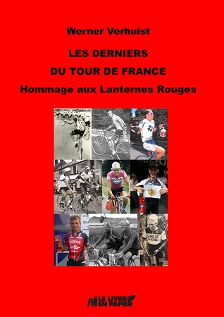Illustration pour un livre publié : Les derniers du Tour de France - Hommage aux Lanternes Rouges