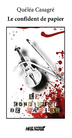 Illustration pour un livre publié : Le confident de papier