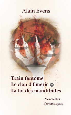 Illustration pour un livre publié : Train fantôme / Le clan d'Emeric / La loi des mandibules