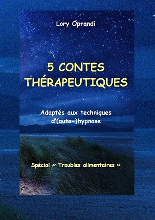 Illustration pour un livre publié : 5 contes thérapeutiques, adaptés aux techniques d'(auto-) hypnose — Spécial Troubles alimentaires