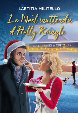 Illustration pour un livre publié : Le Noël inattendu d'Holly Kringle
