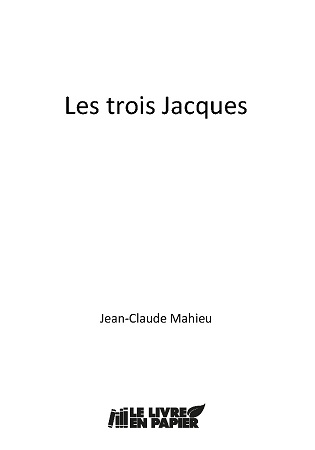 Illustration pour un livre publié : Les trois Jacques
