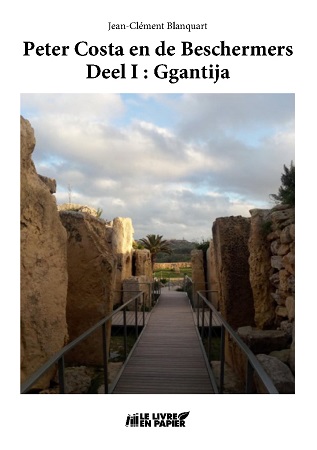 Illustration pour un livre publié : Ggantija (Peter Costa en de Beschermers, Deel 1)