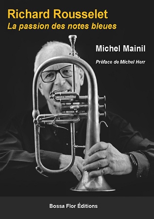 Illustration pour un livre publié : Richard Rousselet - La passion des notes bleues