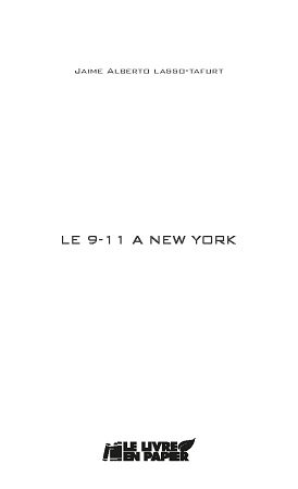 Illustration pour un livre publié : Le 9-11 à New York