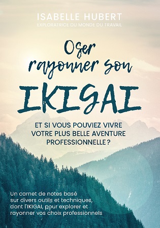 Illustration pour un livre publié : Oser rayonner son IKIGAI (Intérieur en Noir et Blanc)