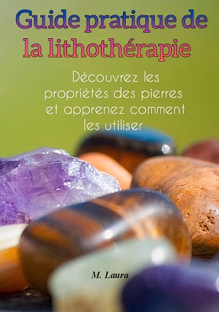 Illustration pour un livre publié : Guide pratique de la lithothérapie