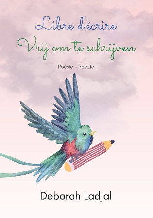 Illustration pour un livre publié : Libre d'écrire - Vrij om te schrijven