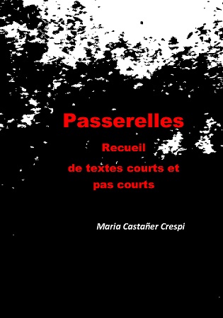 Illustration pour un livre publié : Passerelles (livre en noir et blanc)