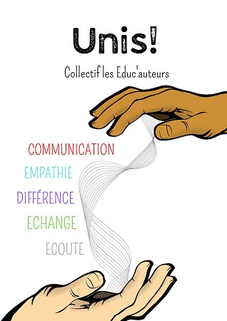 Illustration pour un livre publié : Unis !