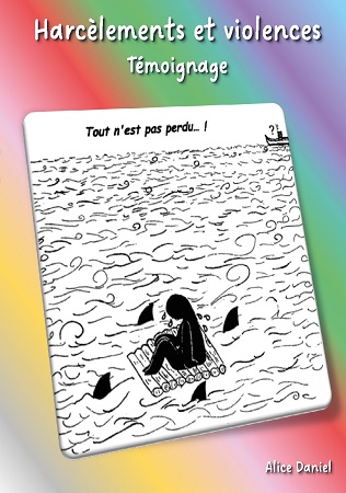 Illustration pour un livre publié : Harcèlements et violences : témoignage