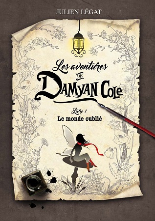 Illustration pour un livre publié : Les aventures de Damyan Cole : Le monde oublié