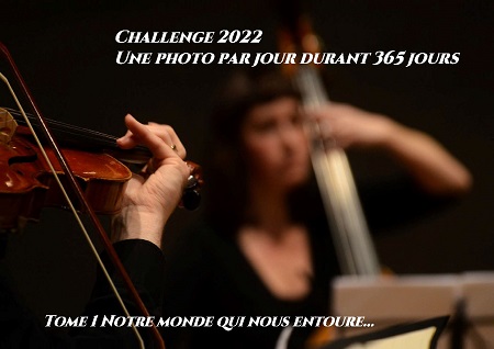 Illustration pour un livre publié : Challenge 2022 - Une photo par jour durant 365 jours - Tome 1 : Notre monde qui nous entoure