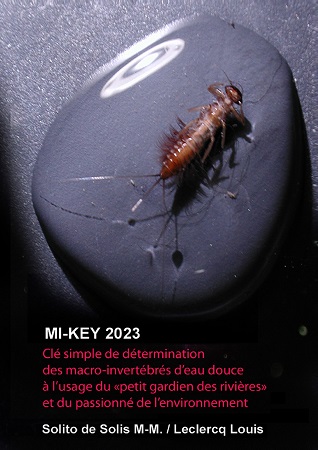 Illustration pour un livre publié : Clé simple de détermination des macro-invertébrés d'eau douce à l'usage du "petit gardien des rivières" et du passionné de l'environnement