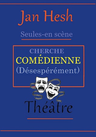 Illustration pour un livre publié : Cherche Comédienne (désespérément)