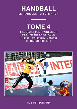 Illustration pour un livre publié : Handball : Entrainement et formation - Tome 4
