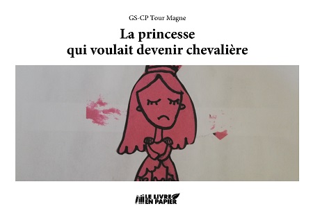 Illustration pour un livre publié : La princesse qui voulait devenir chevalière