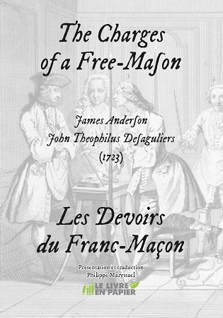 Illustration pour un livre publié : Les Devoirs du Franc-Maçon de 1723
