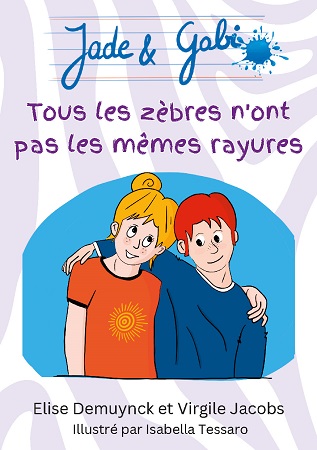 Illustration pour un livre publié : Tous les zèbres n'ont pas les mêmes rayures