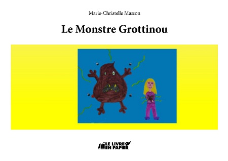 Illustration pour un livre publié : Le Monstre Grottinou