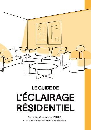 Illustration pour un livre publié : Le guide de l'éclairage résidentiel