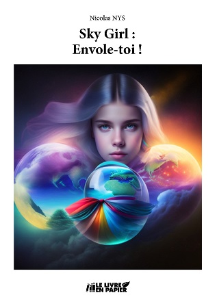 Illustration pour un livre publié : Sky Girl : Envole-toi !