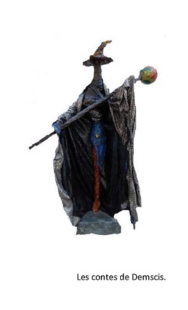 Illustration pour un livre publié : Les contes de Demscis
