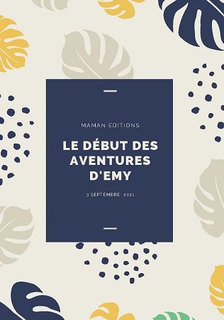 Illustration pour un livre publié : Le début des aventures d'Emy