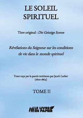 Illustration pour un livre publié : Le Soleil Spirituel - Tome II