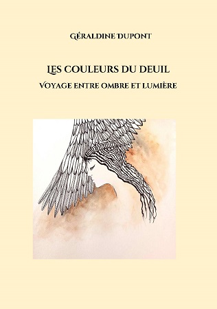 Illustration pour un livre publié : Les couleurs du deuil, voyage entre ombre et lumière