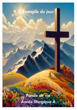 Illustration pour un livre publié : Évangile du jour. Parole de vie