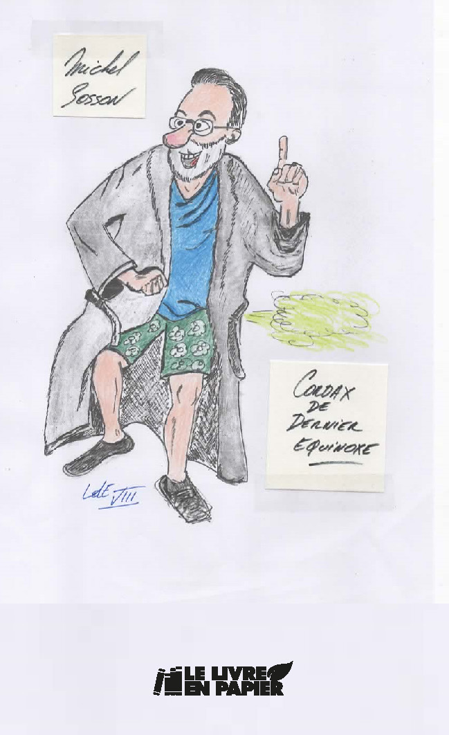 Illustration pour un livre publié : Cordax de Dernier Equinoxe