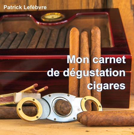 Illustration pour un livre publié : Mon carnet de dégustation cigares