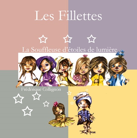 Illustration pour un livre publié : Les fillettes: La souffleuse d'étoiles de lumière