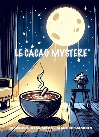 Illustration pour un livre publié : Le cacao mystère