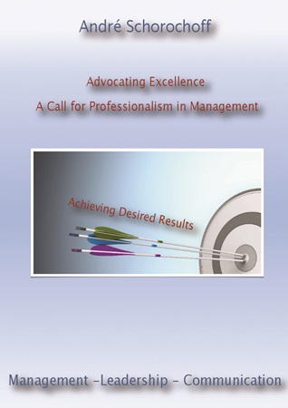 Illustration pour un livre publié : Advocating Excellence A call for Professionalism in Management