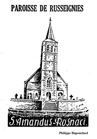 Illustration pour un livre publié : La paroisse Saint-Amand de Russeignies