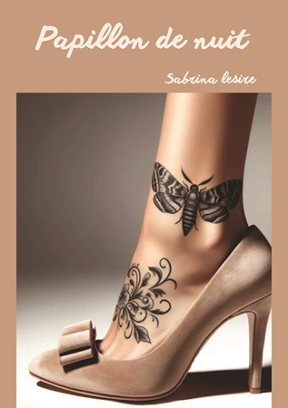 Illustration pour un livre publié : Papillon de nuit