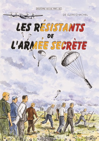 Illustration pour un livre publié : Les résistants de l'armée secrète