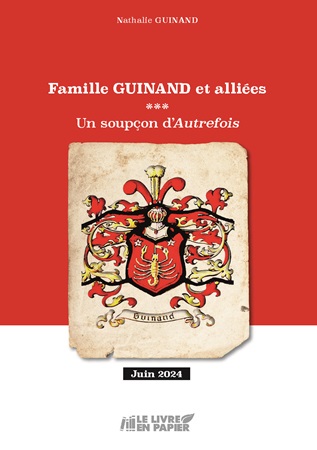 Illustration pour un livre publié : Famille Guinand et alliées