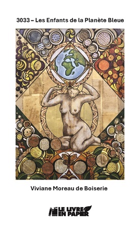 Illustration pour un livre publié : 3033 - Les Enfants de la Planète Bleue