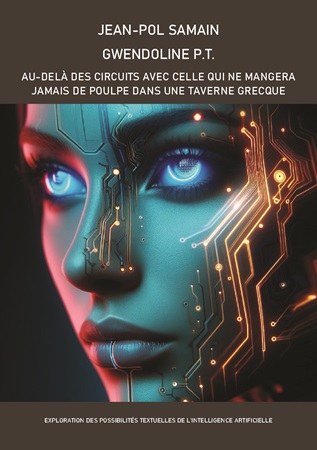 Illustration pour un livre publié : Au-delà des circuits avec celle qui ne mangera jamais de poulpe dans une taverne grecque