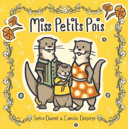 Illustration pour un livre publié : Miss Petits Pois