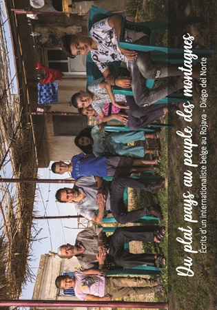 Illustration pour un livre publié : Du plat pays au peuple des montagnes (écrits d'un internationaliste belge au Rojava)