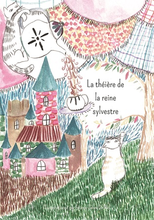 Illustration pour un livre publié : La théière de la reine sylvestre
