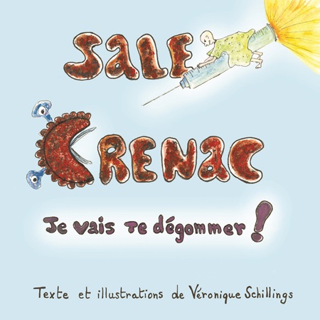 Illustration pour un livre publié : Sale Crenac  Je vais te dégommer !